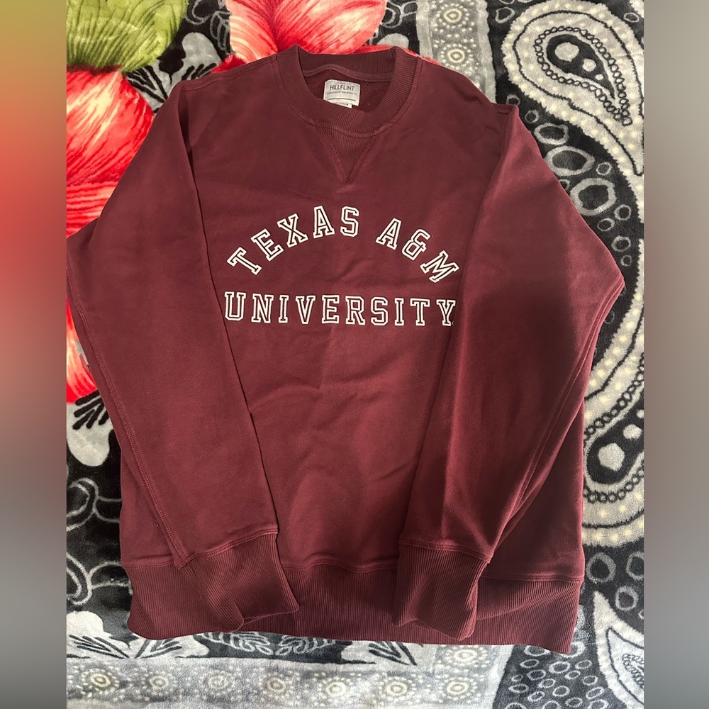 Texas A&M University Maroon Sweatshirt